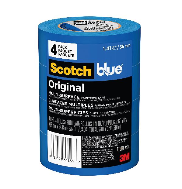 3M ScotchBlue Original Multi-Surface Painter's Tape Contractor Packs