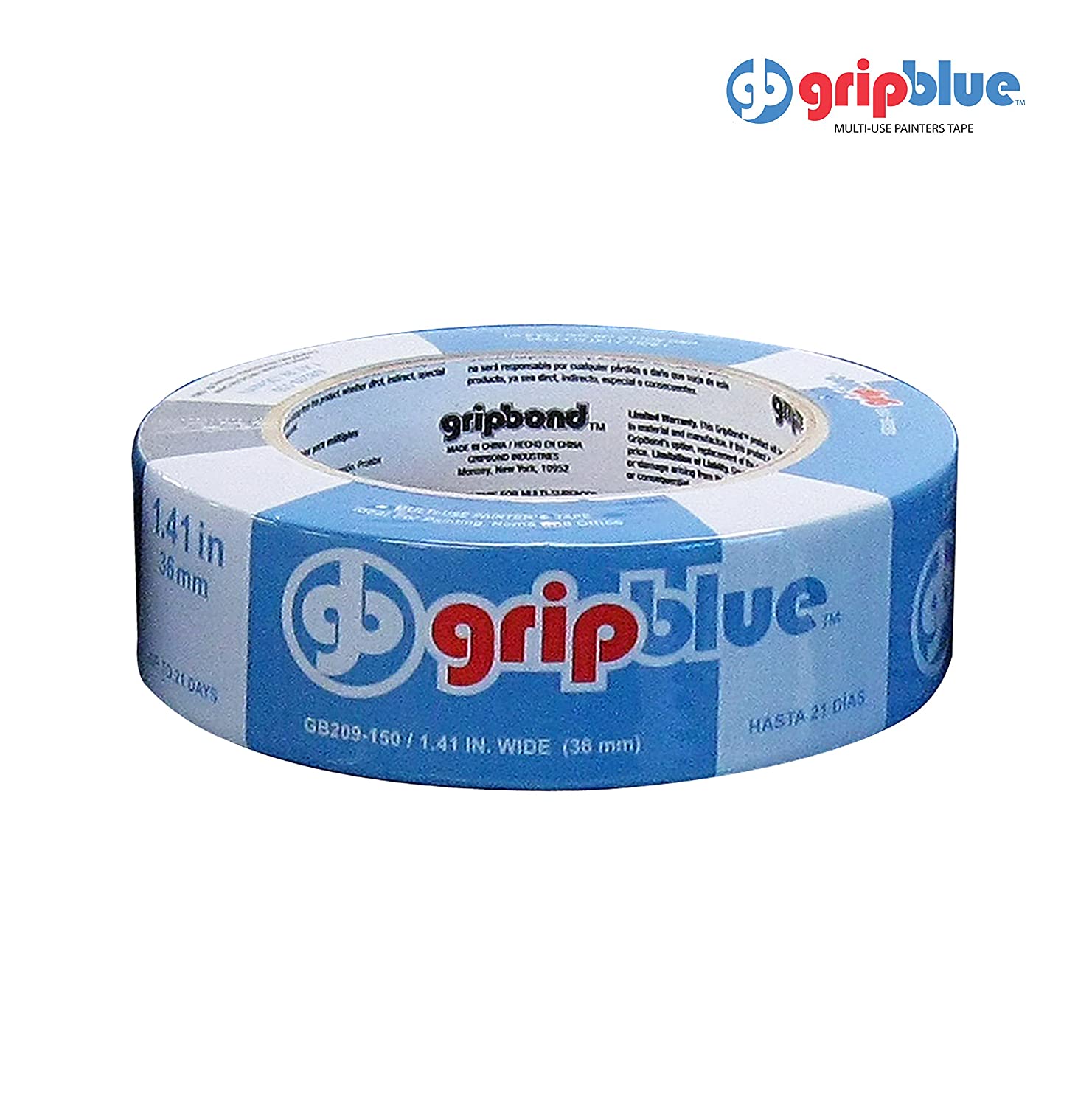 GripBlue Multi-Use Blue Painters Tape – Colorall Paint